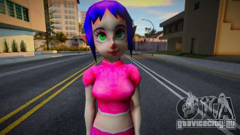 Bombchu Bowling Girl для GTA San Andreas