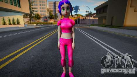 Bombchu Bowling Girl для GTA San Andreas