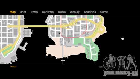 IV Nudle Maps Radar Style для GTA 4