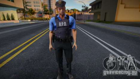RPD Officers Skin - Resident Evil Remake v27 для GTA San Andreas