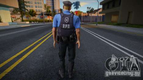 RPD Officers Skin - Resident Evil Remake v26 для GTA San Andreas