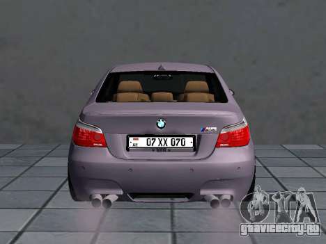 BMW M5 E60 V2 для GTA San Andreas