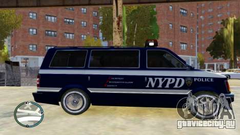 Declasse Moonbeam NYPD Noose для GTA 4