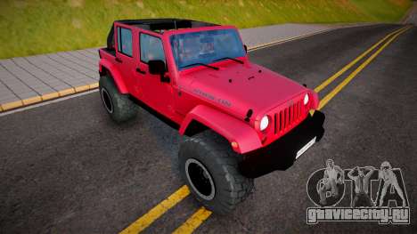 Jeep Wrangler 2012 Rubicon для GTA San Andreas