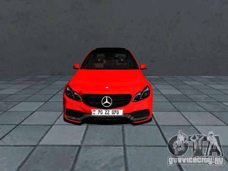 Mercedes Benz E63 AMG V2 для GTA San Andreas