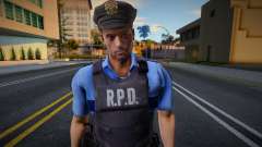RPD Officers Skin - Resident Evil Remake v27 для GTA San Andreas