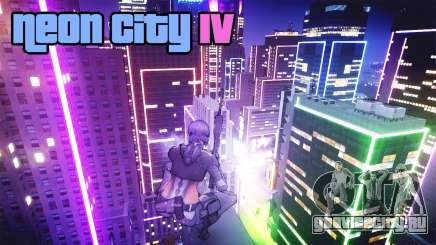 Neon City IV для GTA 4