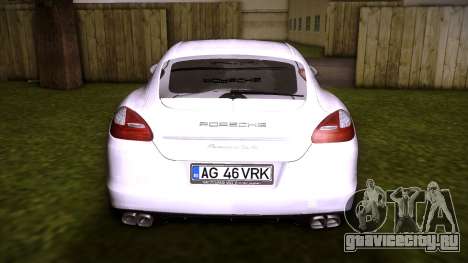 Porsche Panamera Turbo для GTA Vice City