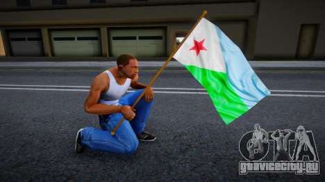 Djibouti Flag для GTA San Andreas