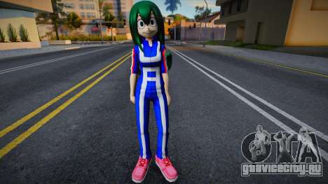 Boku No Hero Academia - Tsuyu Asui (GYM) для GTA San Andreas