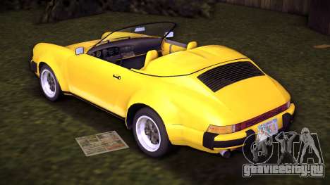 Porsche 911 Speedster для GTA Vice City