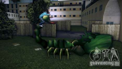 Green Scorpion Bike для GTA Vice City