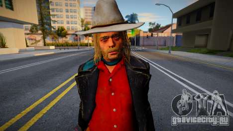 skin de micah bell chapter 3 для GTA San Andreas