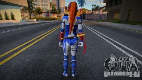 Dead Or Alive 5 - Kasumi (Costume 3) v5 для GTA San Andreas