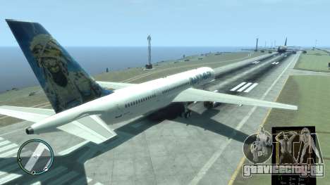 Boeing 757-200 Iron Maiden для GTA 4