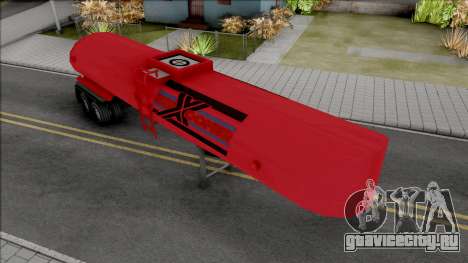 Red Petrol Tanker Trailer для GTA San Andreas