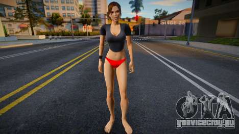 Lara Croft underwear для GTA San Andreas