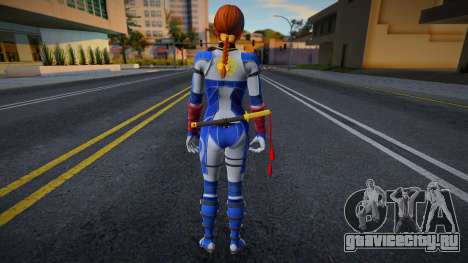 Dead Or Alive 5 - Kasumi (Costume 3) v10 для GTA San Andreas