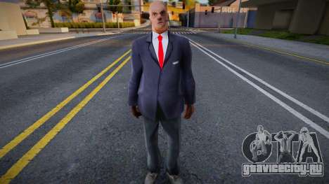 Ugly Hitman Guy для GTA San Andreas
