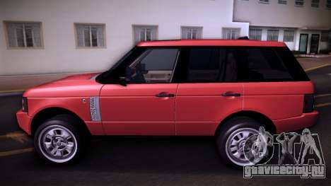 Range Rover Supercharged 2008 (TW Plate) для GTA Vice City
