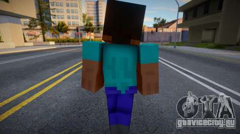 Minecraft Steve Skin V2 для GTA San Andreas