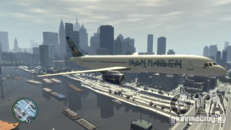 Boeing 757-200 Iron Maiden для GTA 4