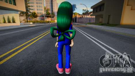 Boku No Hero Academia - Tsuyu Asui (GYM) для GTA San Andreas