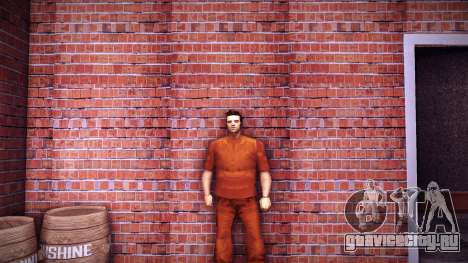 Клод в тюремной робе для GTA Vice City