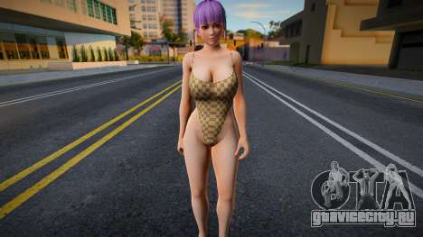 DOAXVV Ayane - Bodysuit Gucci для GTA San Andreas