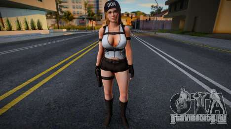 Tina Armstrong Security Uniform 1 для GTA San Andreas