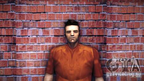 Клод в тюремной робе для GTA Vice City