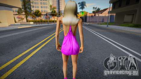 Девушка в платье 3 для GTA San Andreas
