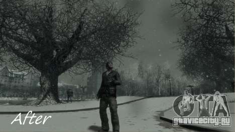 Realistic Winter Trees для GTA 4