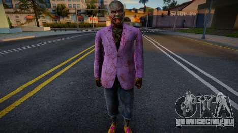 Zombie from Resident Evil 6 v12 для GTA San Andreas