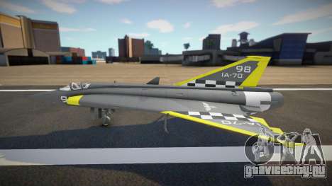 J35D Draken (Yellow Apollo Fighter) для GTA San Andreas