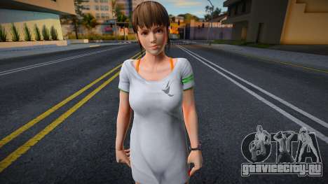 Dead Or Alive 5 - Hitomi (Costume 4) v4 для GTA San Andreas