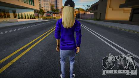 Симпатичная блондинка 4 для GTA San Andreas