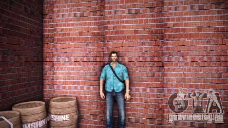 Tommy HD with bag from GTA 4 для GTA Vice City