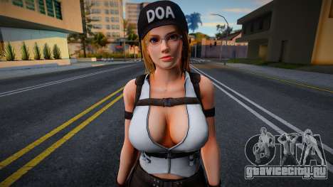 Tina Armstrong Security Uniform 1 для GTA San Andreas