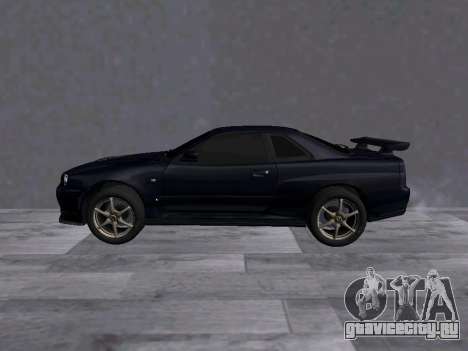 Nissan Skyline R34 V2 для GTA San Andreas