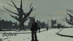 Realistic Winter Trees для GTA 4