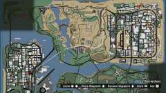 Proper Radar Recolor (HD map corrected with ne для GTA San Andreas Definitive Edition