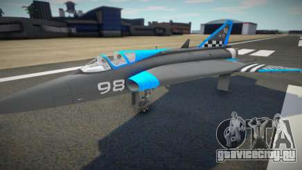 J35D Draken (Blue Apollo Fighter) для GTA San Andreas