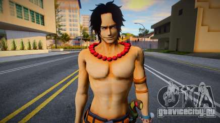 Portgas D. Ace From One Piece Pirate Warrior 3 для GTA San Andreas