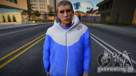 Молодой парень в зимней куртке для GTA San Andreas