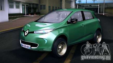 Renault Zoe 2013 для GTA Vice City