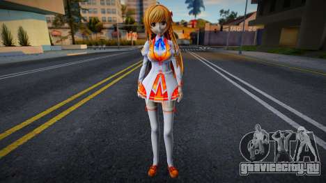 Mirai Winter Uniform для GTA San Andreas