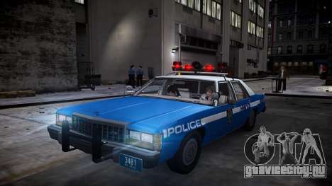 Ford LTD Crown Victoria 1987 NYPD для GTA 4