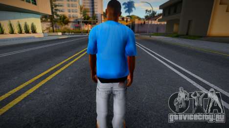 Парень в голубой футболке для GTA San Andreas