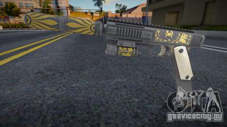 GTA V Vom Feuer AP Pistol Yus (Full Attachments) для GTA San Andreas